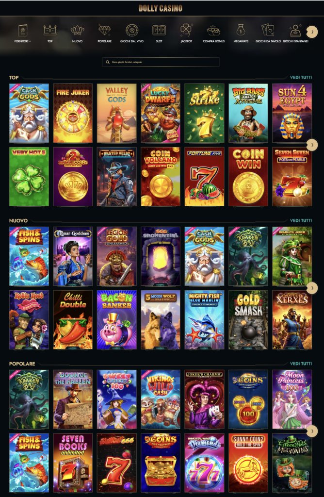 Recensione completa del Dolly Casino: Promo Codici e Bonus di Benvenuto a Italy