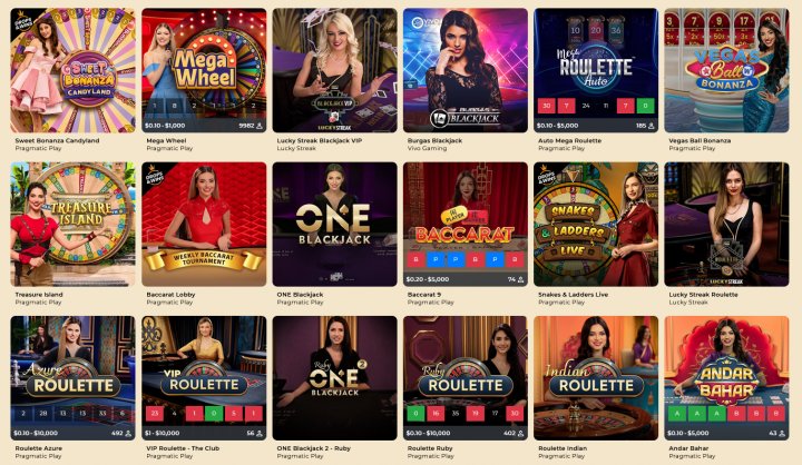 Winmega Deutschland: Die besten Angebote für Slots und Live Casino - overview